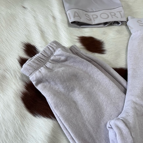 LIKE NEW VS Sport Lounge Sweat Pants Purplish Grey - Picture 5 of 9